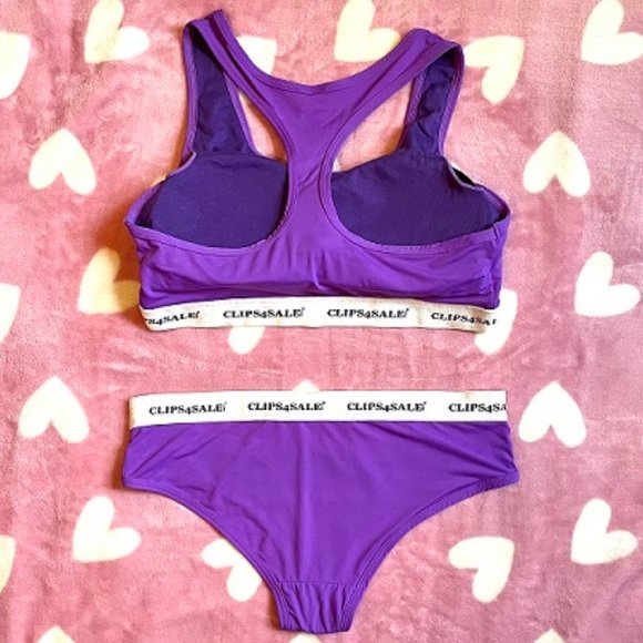 NBW Clips4Sale purple bikini - Picture 2 of 6